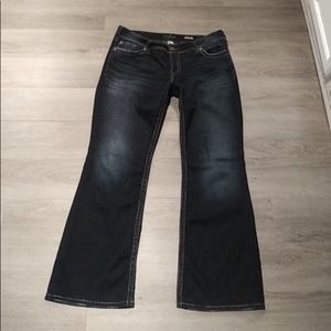Silver Suki Bootcut Jeans 36x32